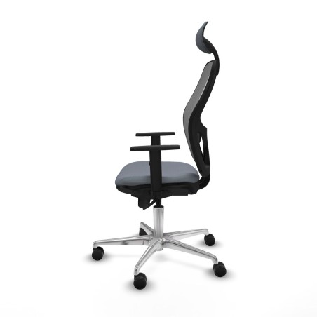 Sedia Ufficio con Poggiatesta Jorquera Piqueras y Crespo 1D086N1 Grigi
