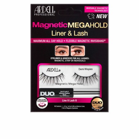 Set de pestañas postizas Ardell Magnetic Megahold Liner Lash (2 Unida
