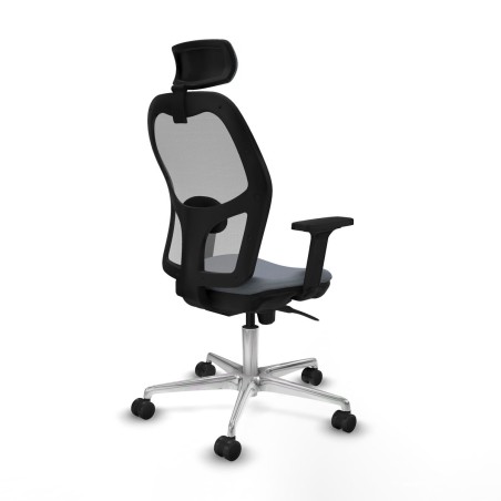 Office Chair with Headrest Piqueras y Crespo 2D086N2 Grey
