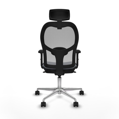 Office Chair with Headrest Piqueras y Crespo 2D086N2 Grey