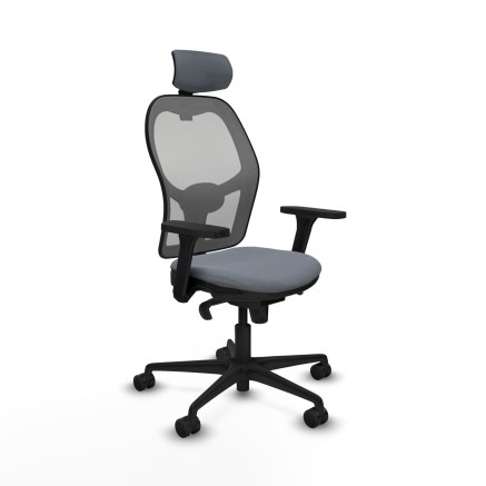 Chaise de Bureau avec Appui-tête Piqueras y Crespo 3D036N2 Gris