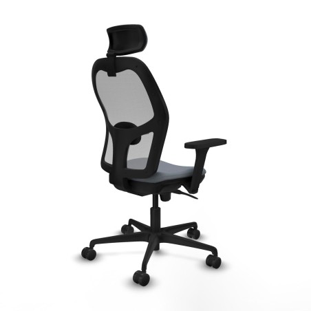 Sedia Ufficio con Poggiatesta Piqueras y Crespo 3D036N2 Grigio
