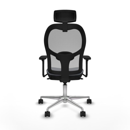 Bürostuhl mit Kopfstütze Piqueras y Crespo 3D086N2 Grau