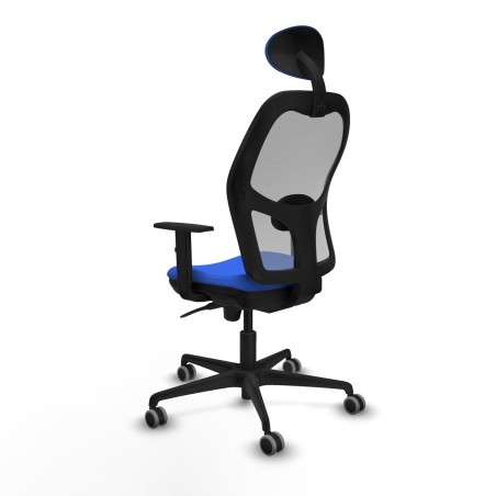 Sedia Ufficio con Poggiatesta Jorquera Piqueras y Crespo 1D036G1 Azzur