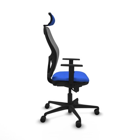 Bürostuhl mit Kopfstütze Piqueras y Crespo 1D036N2 Blau
