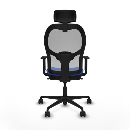 Bürostuhl mit Kopfstütze Piqueras y Crespo 1D036N2 Blau