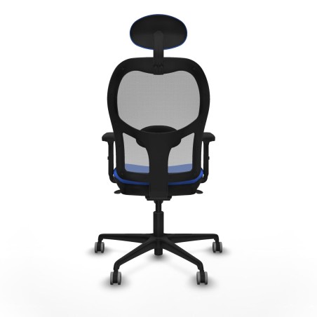 Office Chair with Headrest Piqueras y Crespo 2D036G1 Blue