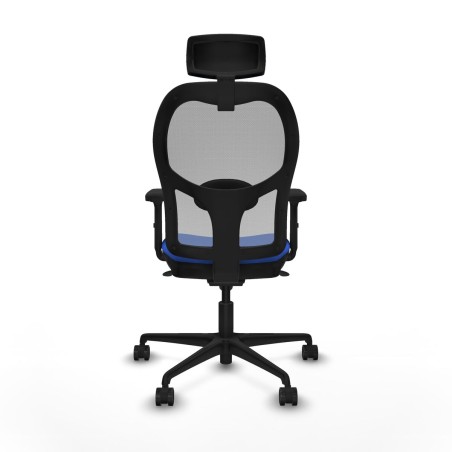 Office Chair with Headrest Piqueras y Crespo 2D036N2 Blue