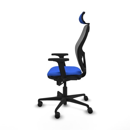 Office Chair with Headrest Piqueras y Crespo 2D036N2 Blue