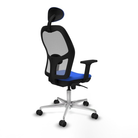 Bürostuhl mit Kopfstütze Piqueras y Crespo 2D086N1 Blau