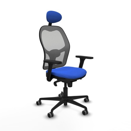 Bürostuhl mit Kopfstütze Piqueras y Crespo 3D036G1 Blau