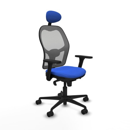 Bürostuhl mit Kopfstütze Piqueras y Crespo 3D036N1 Blau