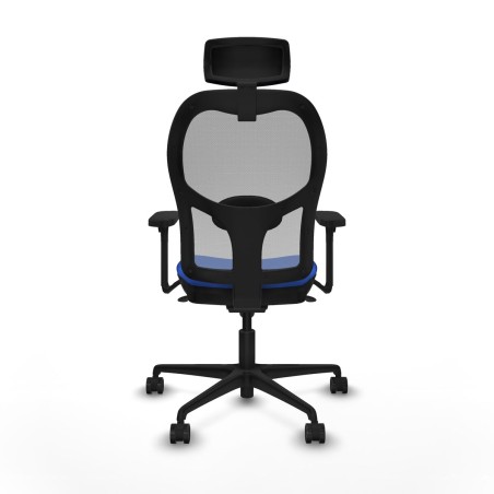 Office Chair with Headrest Piqueras y Crespo 3D036N2 Blue