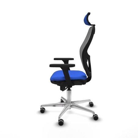 Chaise de Bureau avec Appui-tête Piqueras y Crespo 3D086G2 Bleu