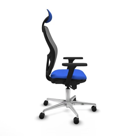 Bürostuhl mit Kopfstütze Piqueras y Crespo 3D086N1 Blau 2