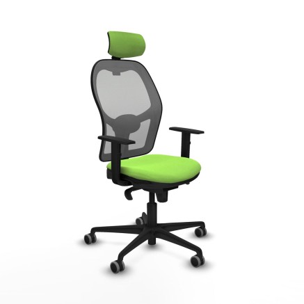 Sedia Ufficio con Poggiatesta Piqueras y Crespo 1D036G2 Pistacchio