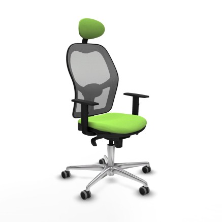 Office Chair with Headrest Jorquera Piqueras y Crespo 1D086G1 Pistachi