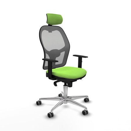 Sedia Ufficio con Poggiatesta Piqueras y Crespo 1D086G2 Pistacchio