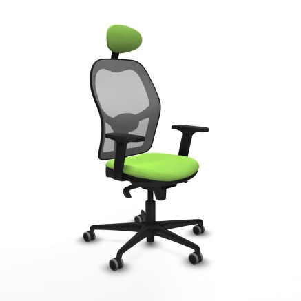 Sedia Ufficio con Poggiatesta Piqueras y Crespo 2D036G1 Pistacchio
