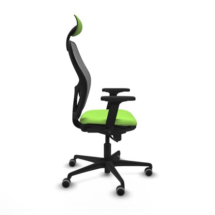 Chaise de Bureau avec Appui-tête Piqueras y Crespo 2D036G1 Pistache 2