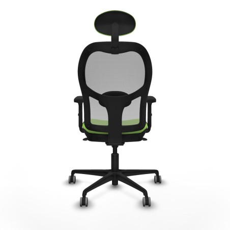 Sedia Ufficio con Poggiatesta Piqueras y Crespo 2D036G1 Pistacchio