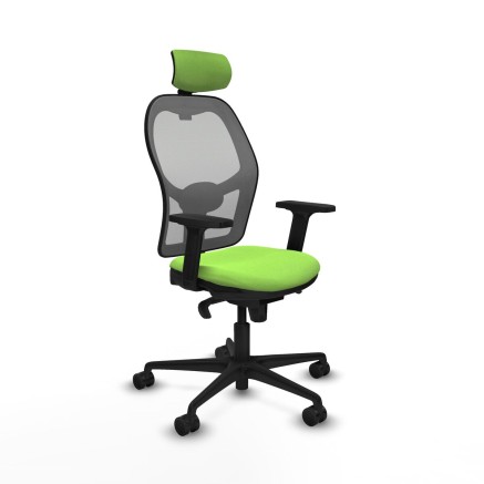 Chaise de Bureau avec Appui-tête Piqueras y Crespo 2D036N2 Pistache