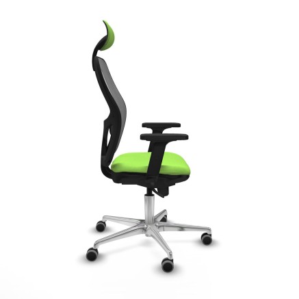 Chaise de Bureau avec Appui-tête Piqueras y Crespo 2D086G1 Pistache 2