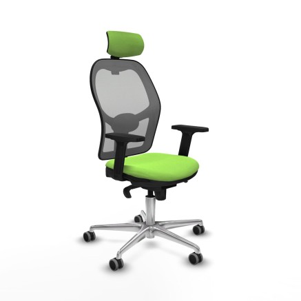 Chaise de Bureau avec Appui-tête Piqueras y Crespo 2D086G2 Pistache