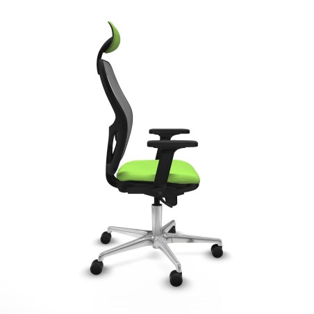 Sedia Ufficio con Poggiatesta Piqueras y Crespo 2D086N1 Pistacchio