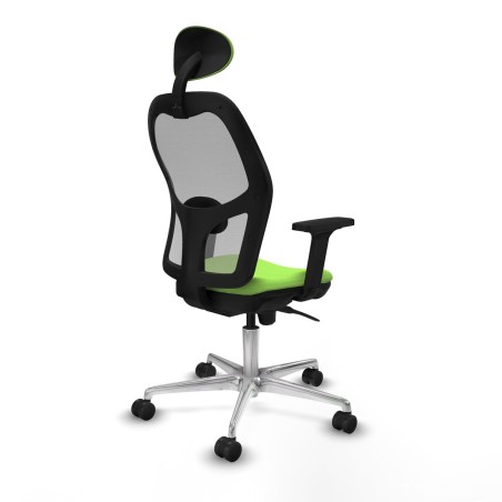 Sedia Ufficio con Poggiatesta Piqueras y Crespo 2D086N1 Pistacchio