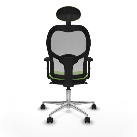 Sedia Ufficio con Poggiatesta Piqueras y Crespo 2D086N1 Pistacchio