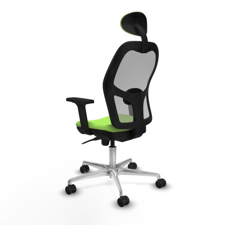 Sedia Ufficio con Poggiatesta Piqueras y Crespo 2D086N1 Pistacchio