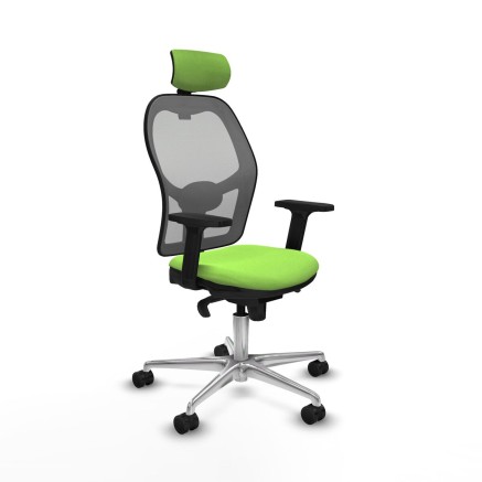 Chaise de Bureau avec Appui-tête Piqueras y Crespo 2D086N2 Pistache