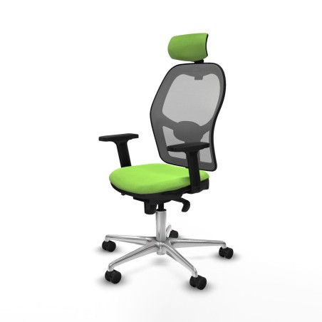 Chaise de Bureau avec Appui-tête Piqueras y Crespo 2D086N2 Pistache