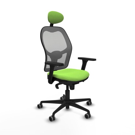 Chaise de Bureau avec Appui-tête Piqueras y Crespo 3D036G1 Pistache