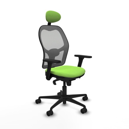 Chaise de Bureau avec Appui-tête Piqueras y Crespo 3D036N1 Pistache