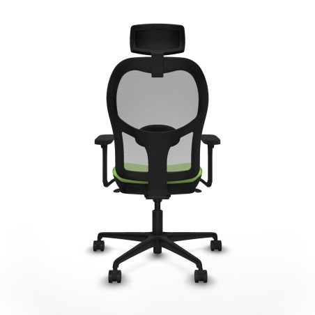 Sedia Ufficio con Poggiatesta Piqueras y Crespo 3D036N2 Pistacchio