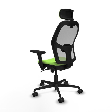 Sedia Ufficio con Poggiatesta Piqueras y Crespo 3D036N2 Pistacchio