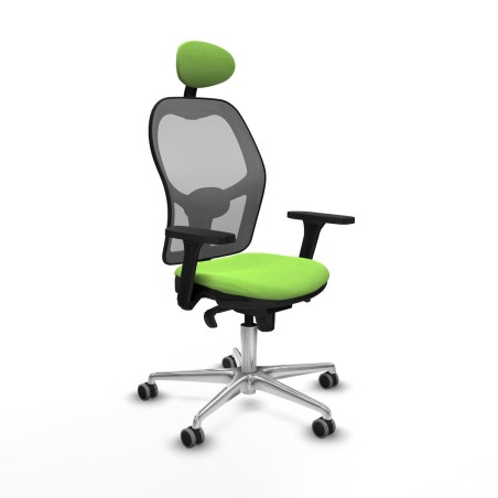 Sedia Ufficio con Poggiatesta Piqueras y Crespo 3D086G1 Pistacchio
