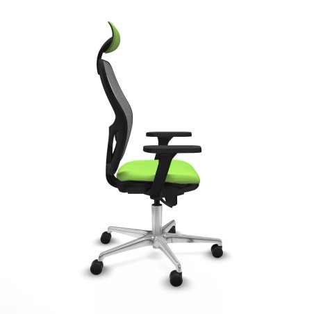 Sedia Ufficio con Poggiatesta Piqueras y Crespo 3D086N1 Pistacchio