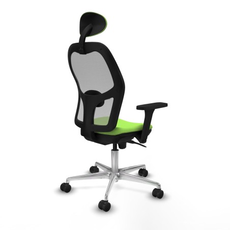 Sedia Ufficio con Poggiatesta Piqueras y Crespo 3D086N1 Pistacchio