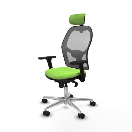 Chaise de Bureau avec Appui-tête Piqueras y Crespo 3D086N2 Pistache