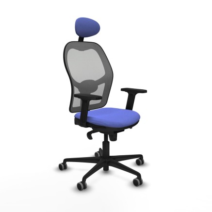 Bürostuhl mit Kopfstütze Piqueras y Crespo 2D036G1 Hellblau
