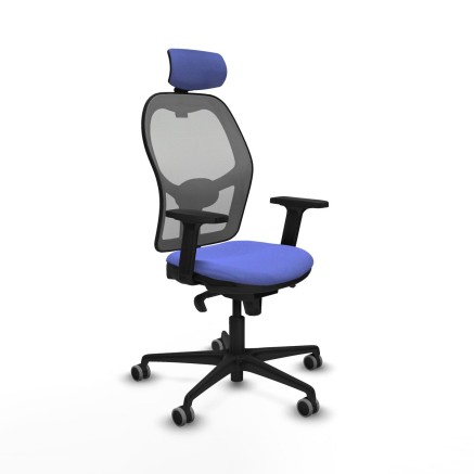 Bürostuhl mit Kopfstütze Piqueras y Crespo 2D036G2 Hellblau