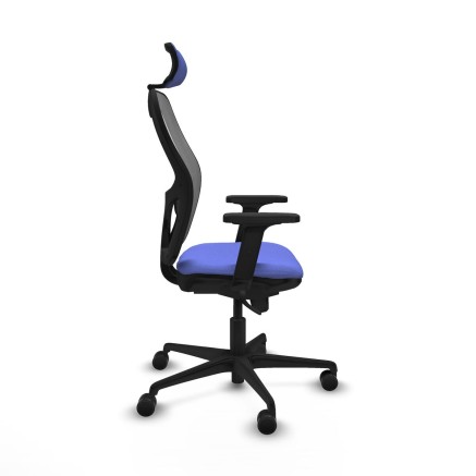 Chaise de Bureau avec Appui-tête Piqueras y Crespo 2D036N2 Bleu clair 2