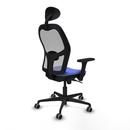 Office Chair with Headrest Piqueras y Crespo 3D036G1 Light Blue