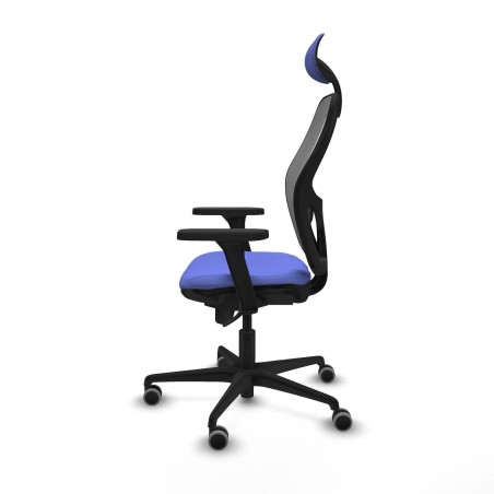 Office Chair with Headrest Piqueras y Crespo 3D036G1 Light Blue