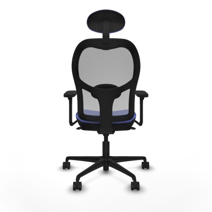 Chaise de Bureau avec Appui-tête Piqueras y Crespo 3D036N1 Bleu clair 2