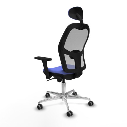 Chaise de Bureau avec Appui-tête Piqueras y Crespo 3D086G1 Bleu clair 2