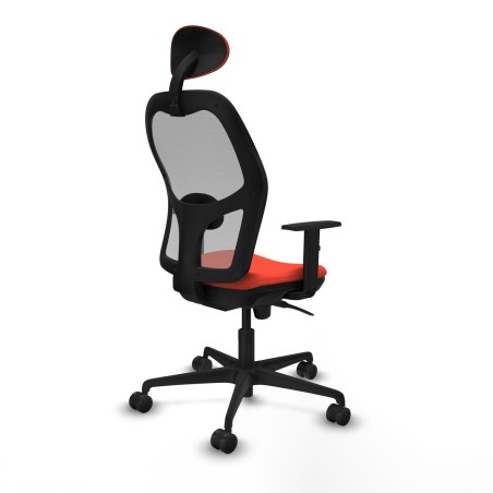 Chaise de Bureau Piqueras y Crespo 1D036N1 Orange Foncé
